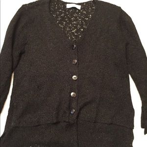 Ball of Cotton black v-neck sweater